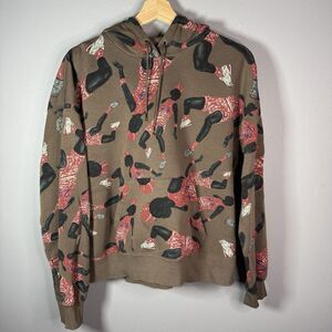 Jordan Hoodie Womens S Loose Fit Artist Series Parker Duncan Basketball Pullover